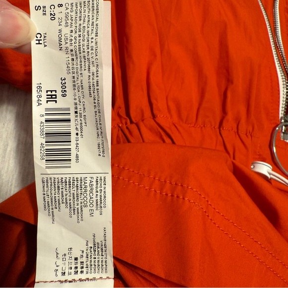 Mango Zip Up Head Over Anorak - Picture 8 of 11